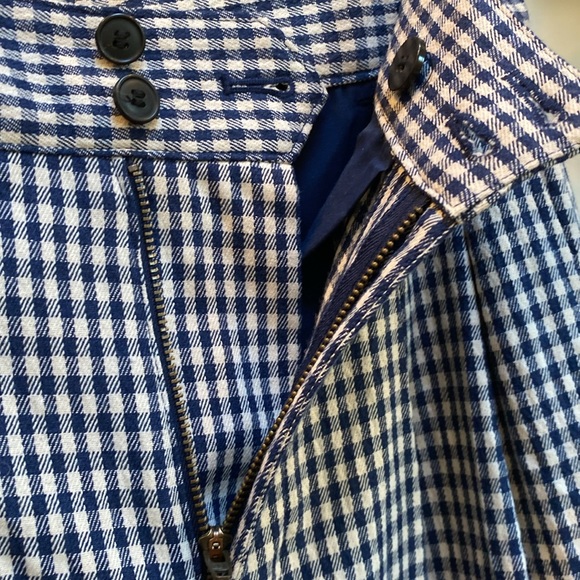 Madewell tapered leg checkered pant - Picture 5 of 6